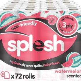 Splesh by Cusheen Toilet Roll 72 Rolls