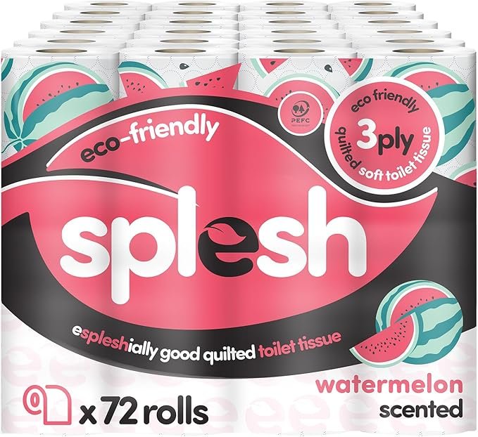 71xXMT-8rPL._AC_SX679_ Splesh by Cusheen Toilet Roll 72 Rolls - Image 1