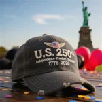 🔥Celebrates the U.S. 250thAnniversary Retro WashedCap - Image 4